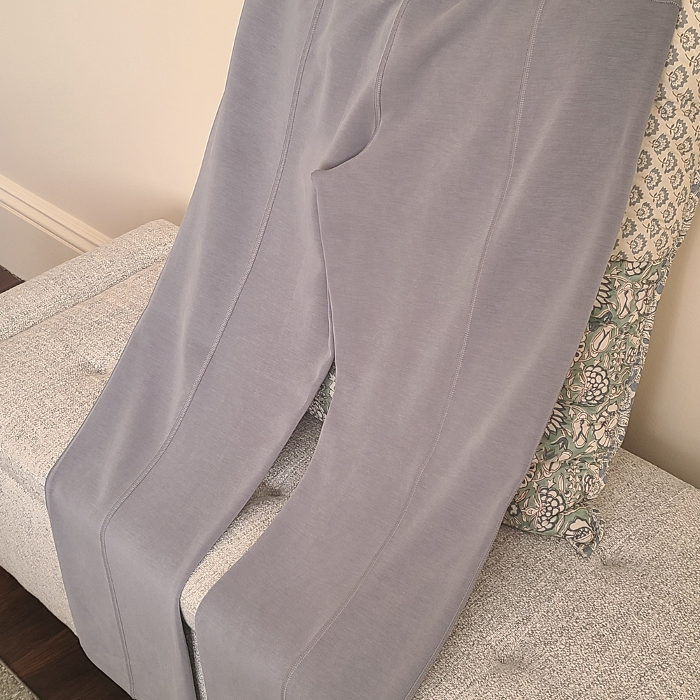 lululemon athletica Gray Wide Leg Pants